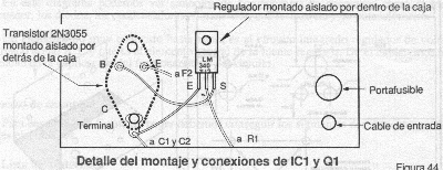 Fuente de Poder - Detalle de Ensamblaje